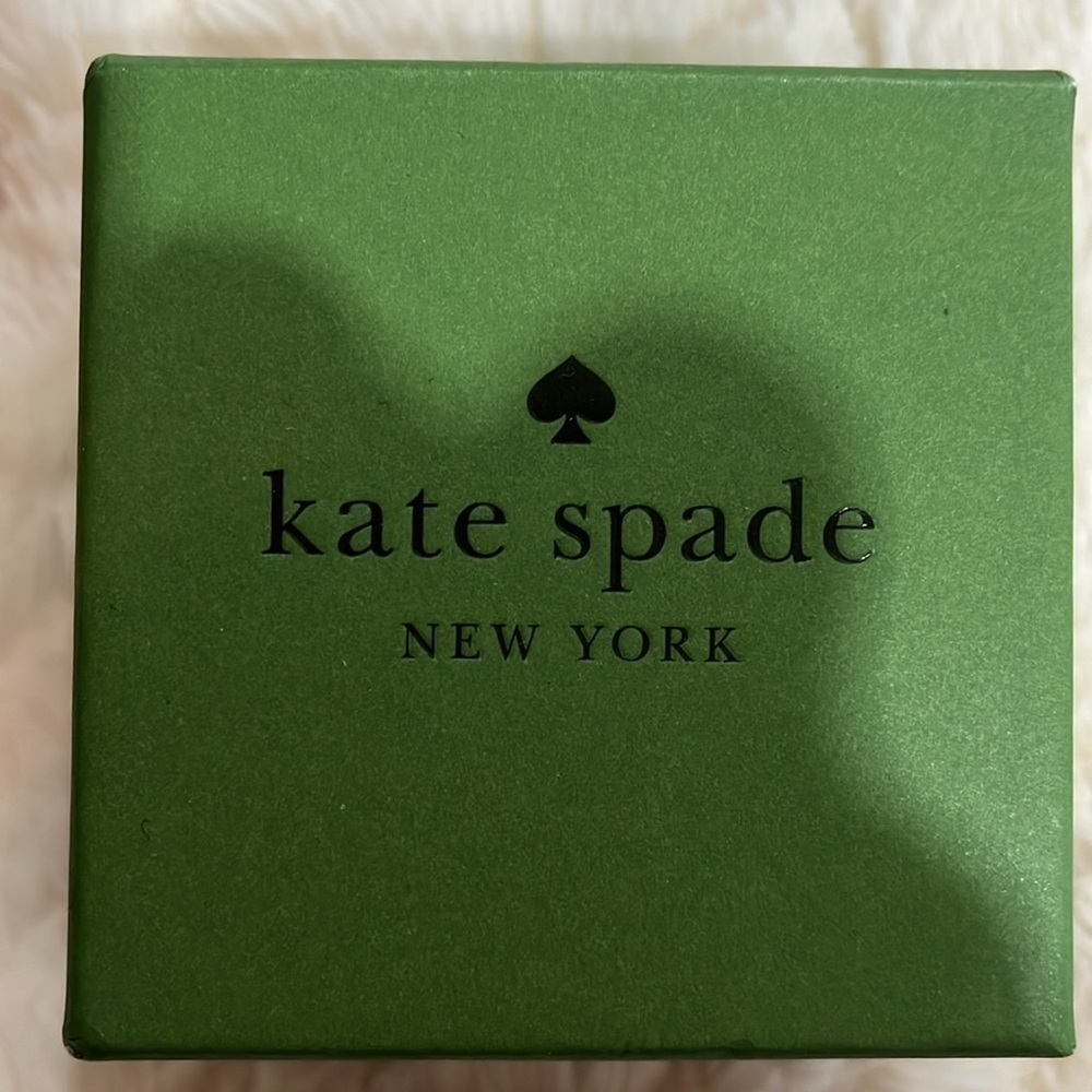 Kate Spade My Love Cream/Gold Earrings - Picture 2 of 4